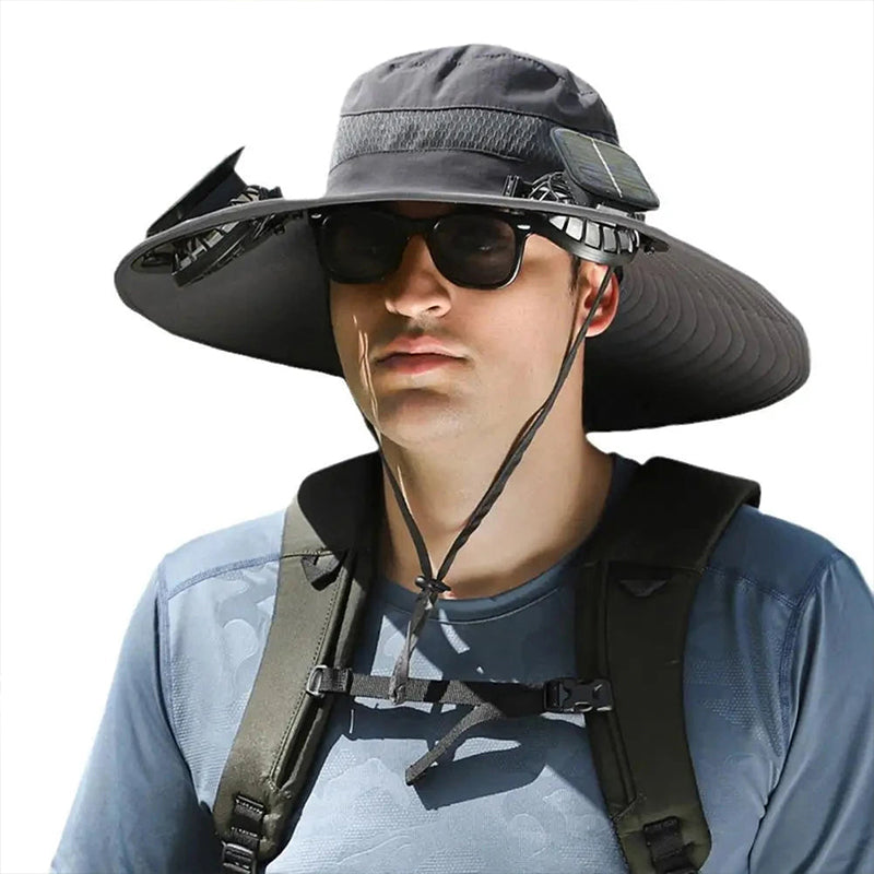 BreezeShade – Chapeau ventilée solaire