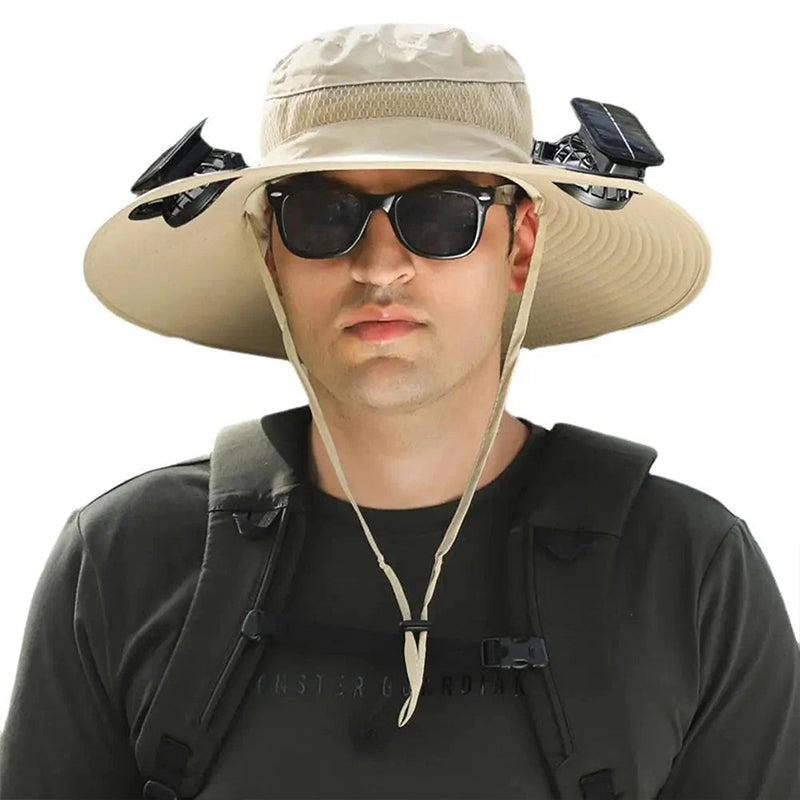 BreezeShade – Chapeau ventilée solaire