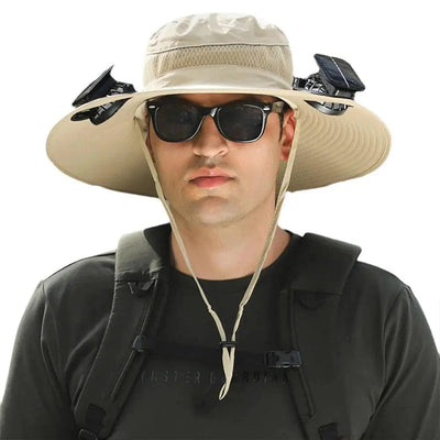 BreezeShade – Chapeau ventilée solaire