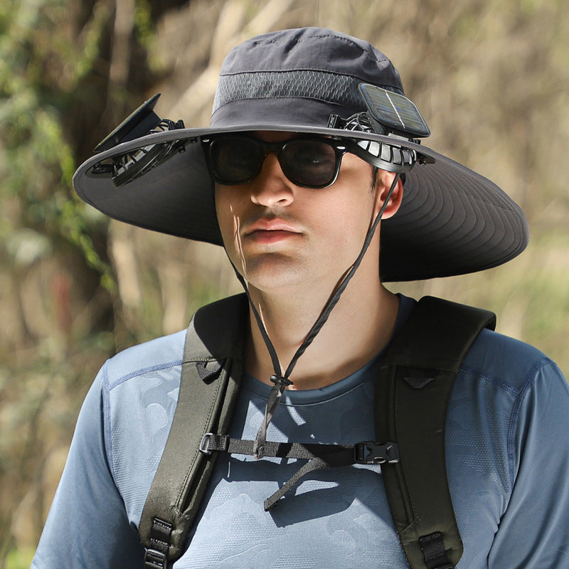 BreezeShade – Chapeau ventilée solaire