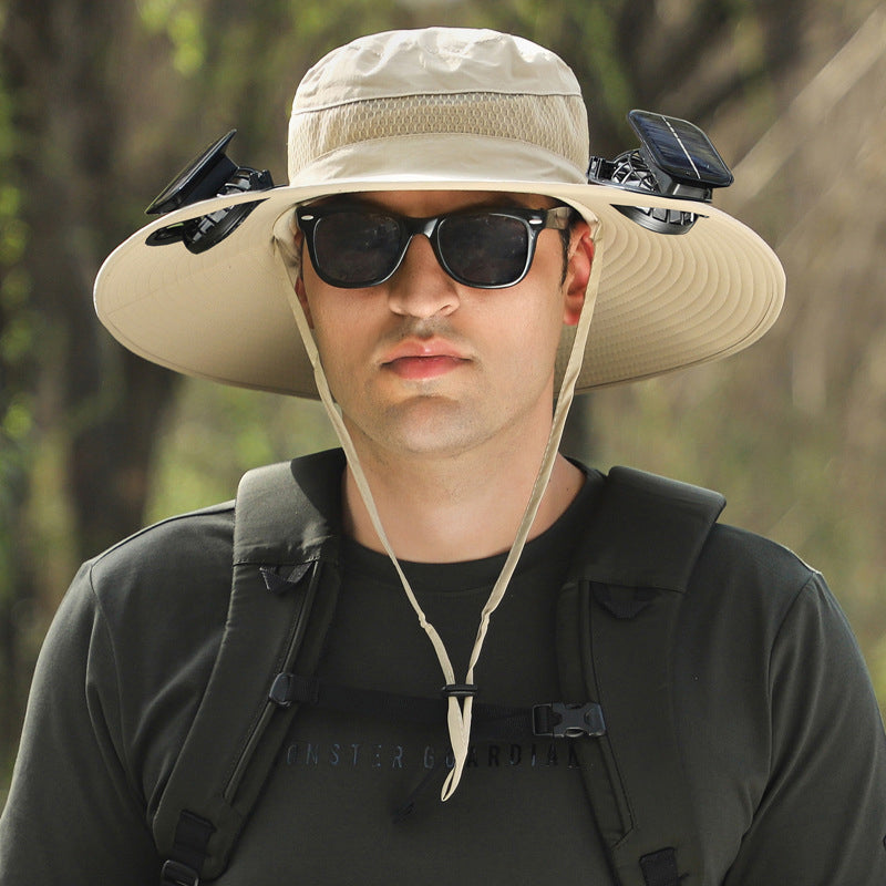 BreezeShade – Chapeau ventilée solaire